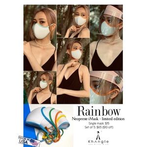 Rainbow edition Neoprene iMask by Khangle